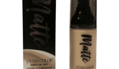 MATTE HUDA COLOR BEAUTY SOFT MIST LIQID FOUNDATION LONG LASTING MAKEUP CREAT A FOGGY MATTE FINISH NET 40G.